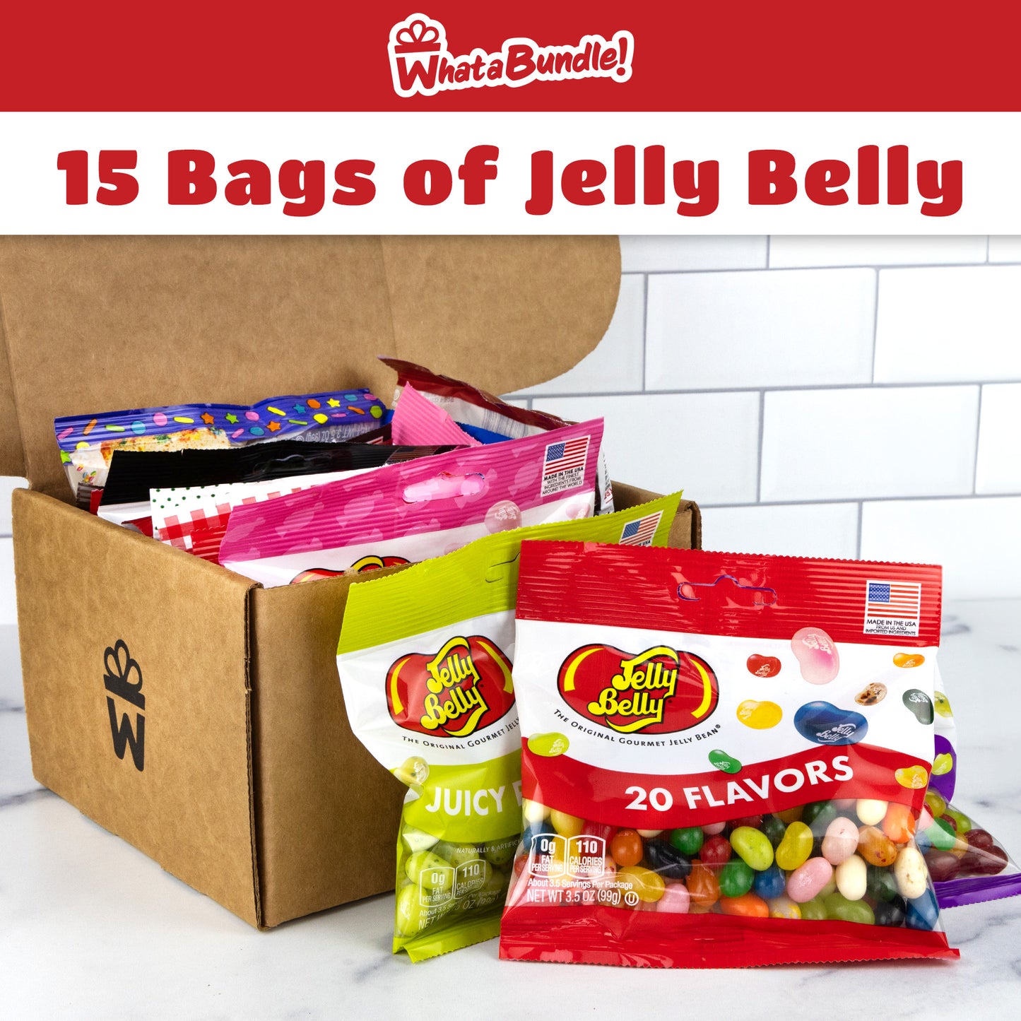 Jelly Belly Variety Pack - 15 Bags