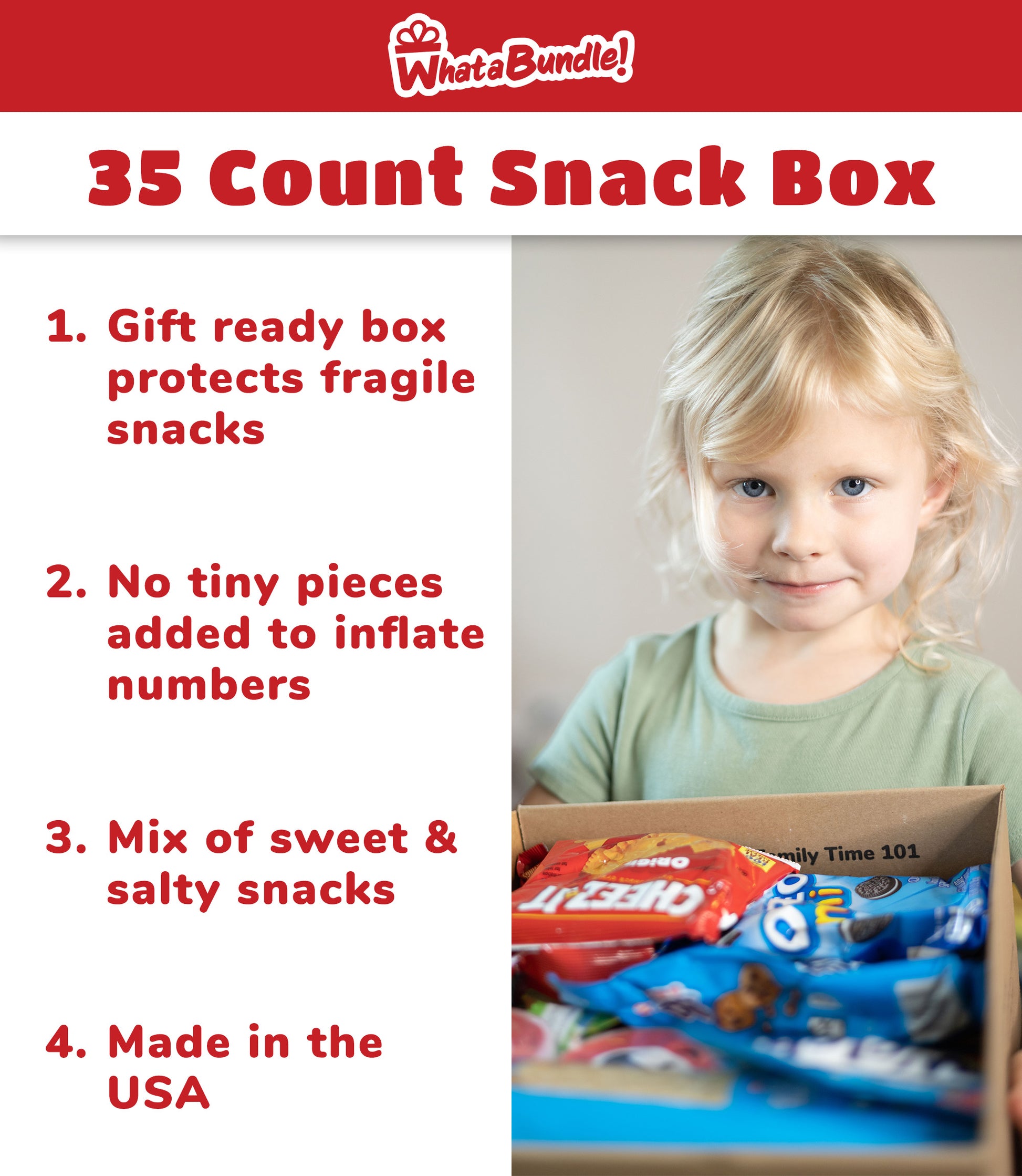 Snacks Variety Large Pack Care Package for Adults & Kids, Bulk